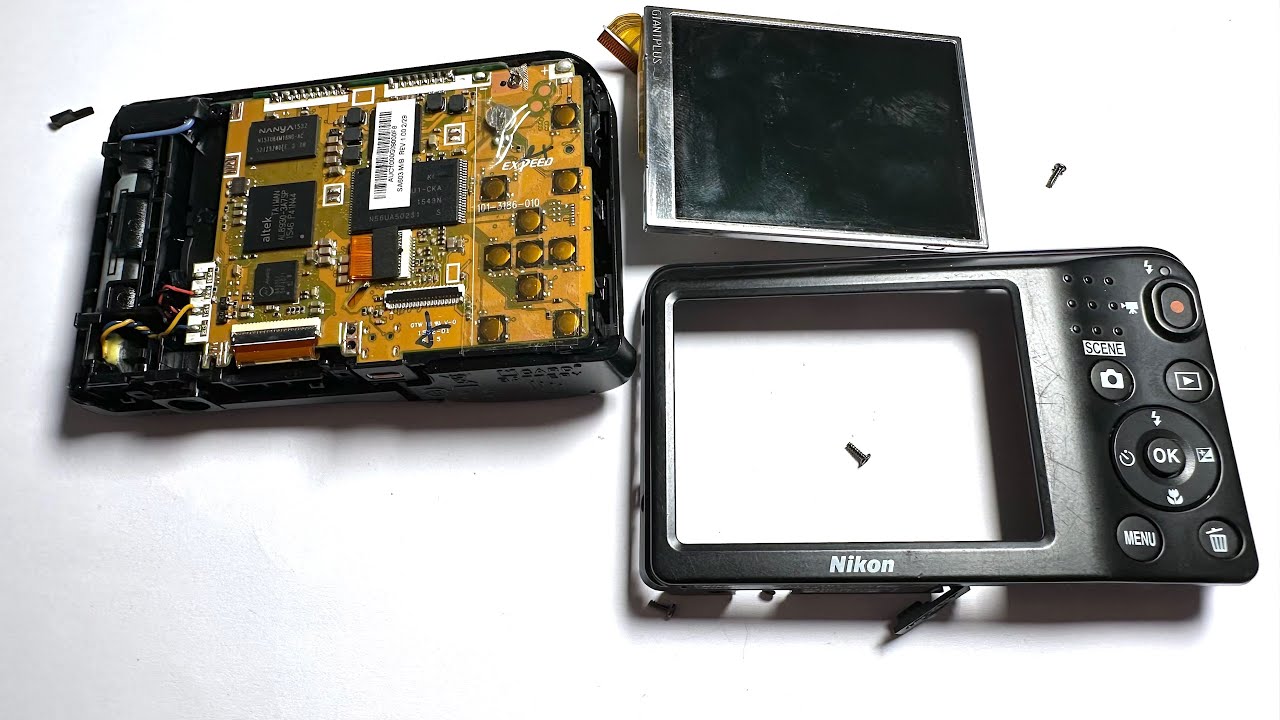 Nikon Coolpix A10 Disassembly - YouTube