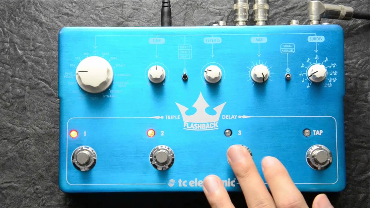 TC Electronic Flashback Triple Delay速報!! – GuitarQuest イシバシ