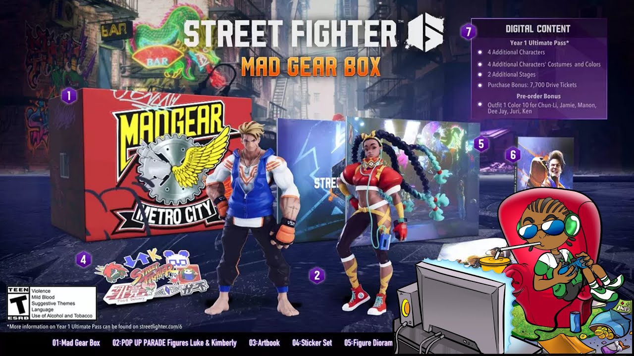 Is STREET FIGHTER 6 MAD GEAR BOX EDITION Worth it? - YouTube