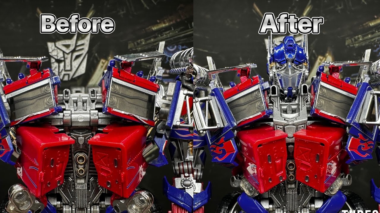 Black Apple Thunder Leader/Optimus Prime Headlight and Chest