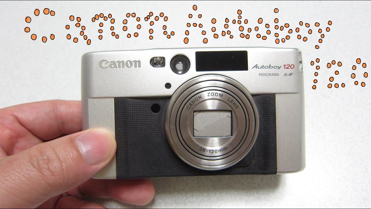フィルムカメラ】Canon Autoboy 120 を買って写真を撮りました
