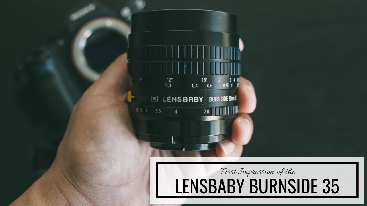 Lensbaby Burnside 35 Street Photography POV & Review - YouTube