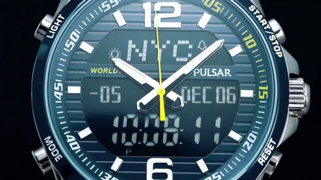 Pulsar Active Men PZ4003X1 | ZEGAREK.NET - YouTube