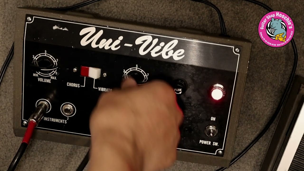 1975 Shin-ei Univibe Sound Check - YouTube