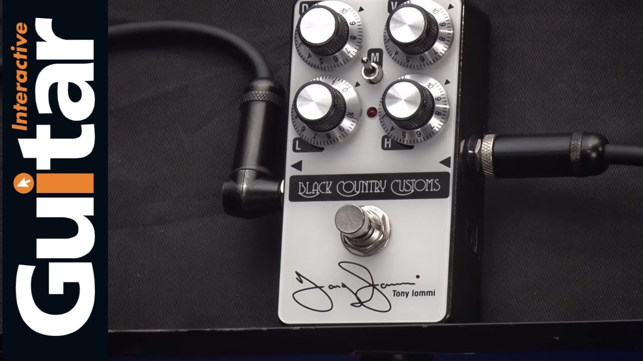 Laney's Black Country Customs Tony Iommi Signature Boost Pedal