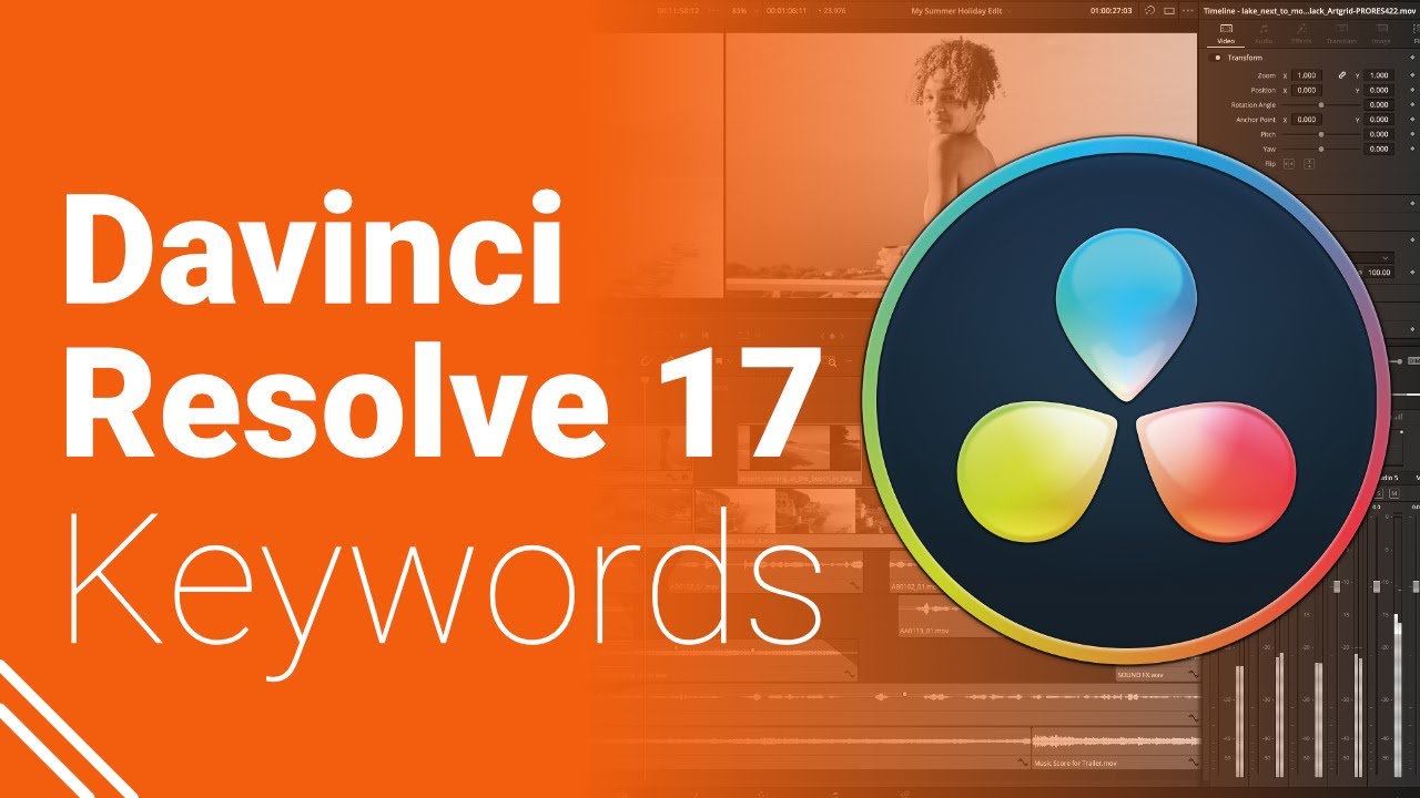 Davinci Resolve 17 - Keywords - YouTube