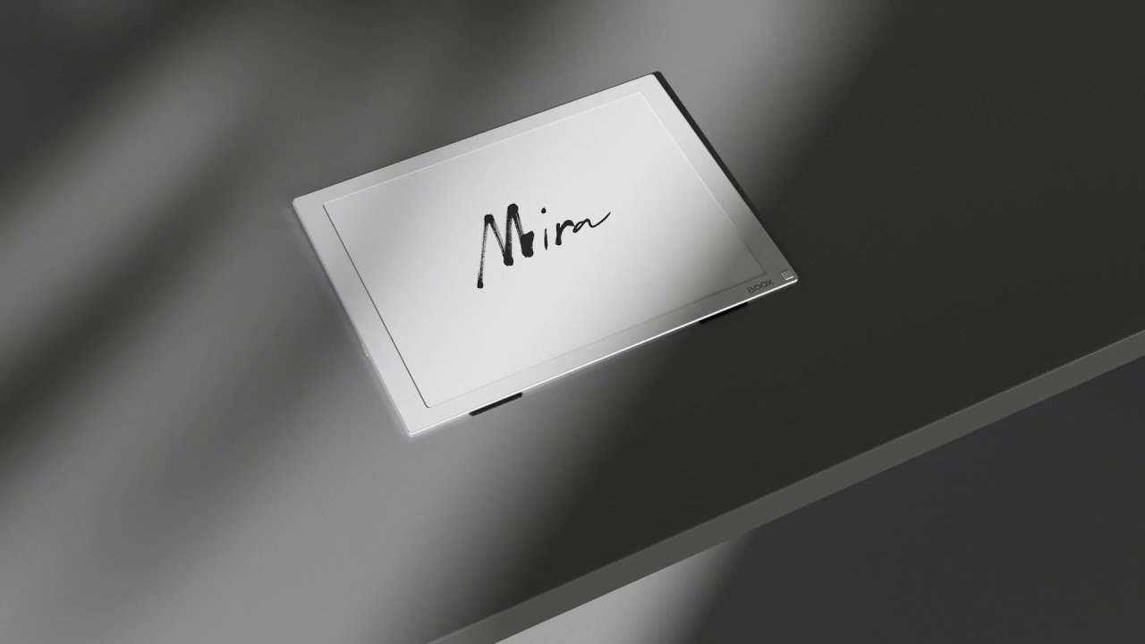 13.3インチEInkパネル搭載のセカンドモニター ”BOOX Mira” 発売の