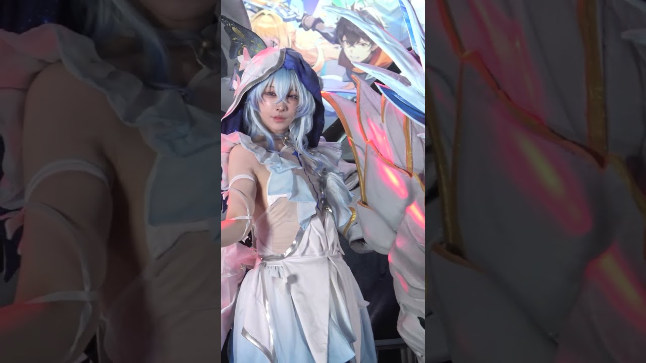 東京ゲームショウ2024鳴潮ブース ショアキーパー役みぃこ コスプレ