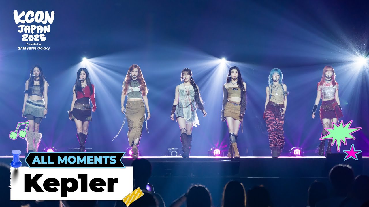 Kep1er (케플러) ALL MOMENTS 🎁🍀 | KCON JAPAN 2025 - YouTube