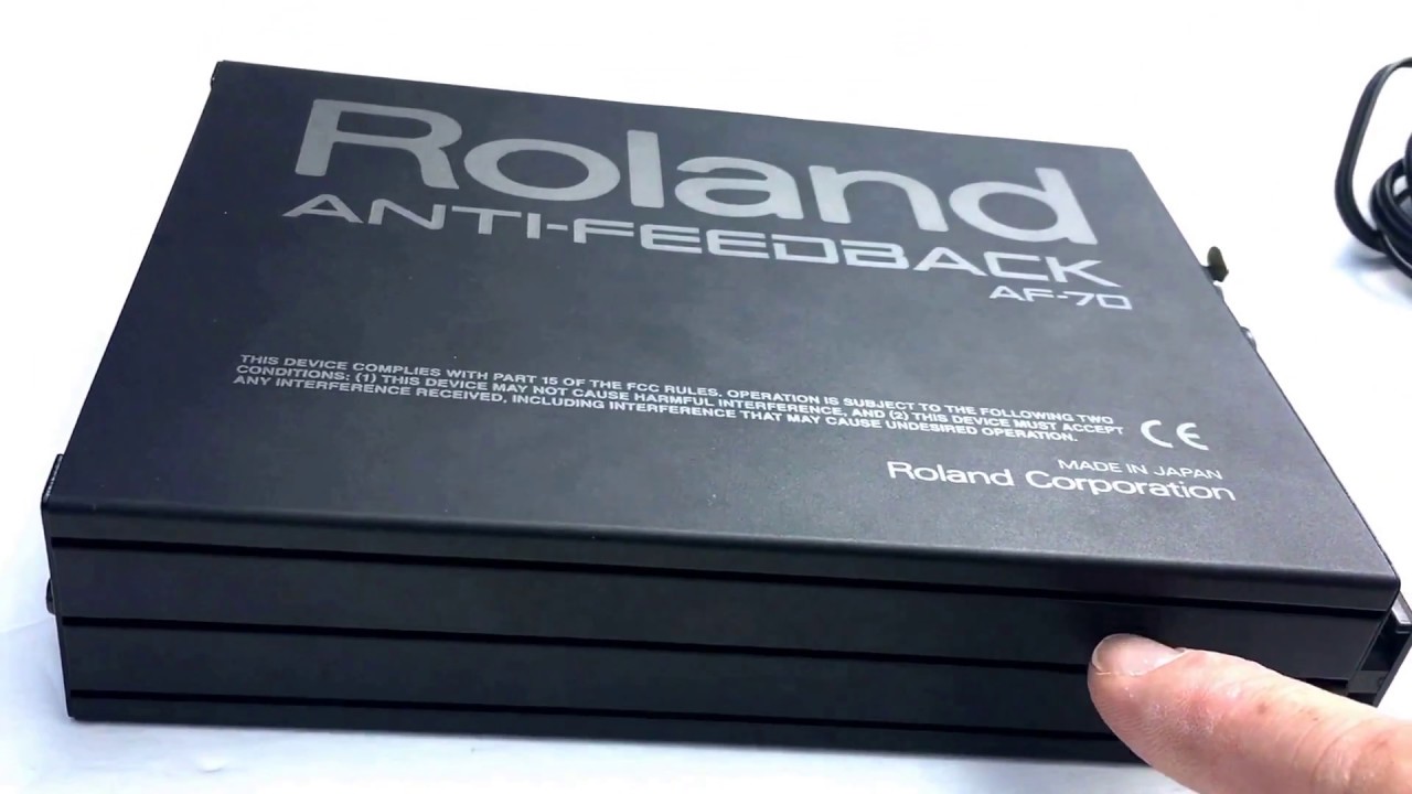 Roland Anti-Feedback - YouTube