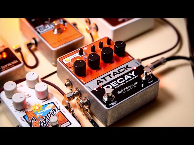 Electro-Harmonix Attack Decay Tape Reverse Simulator 【字幕入り