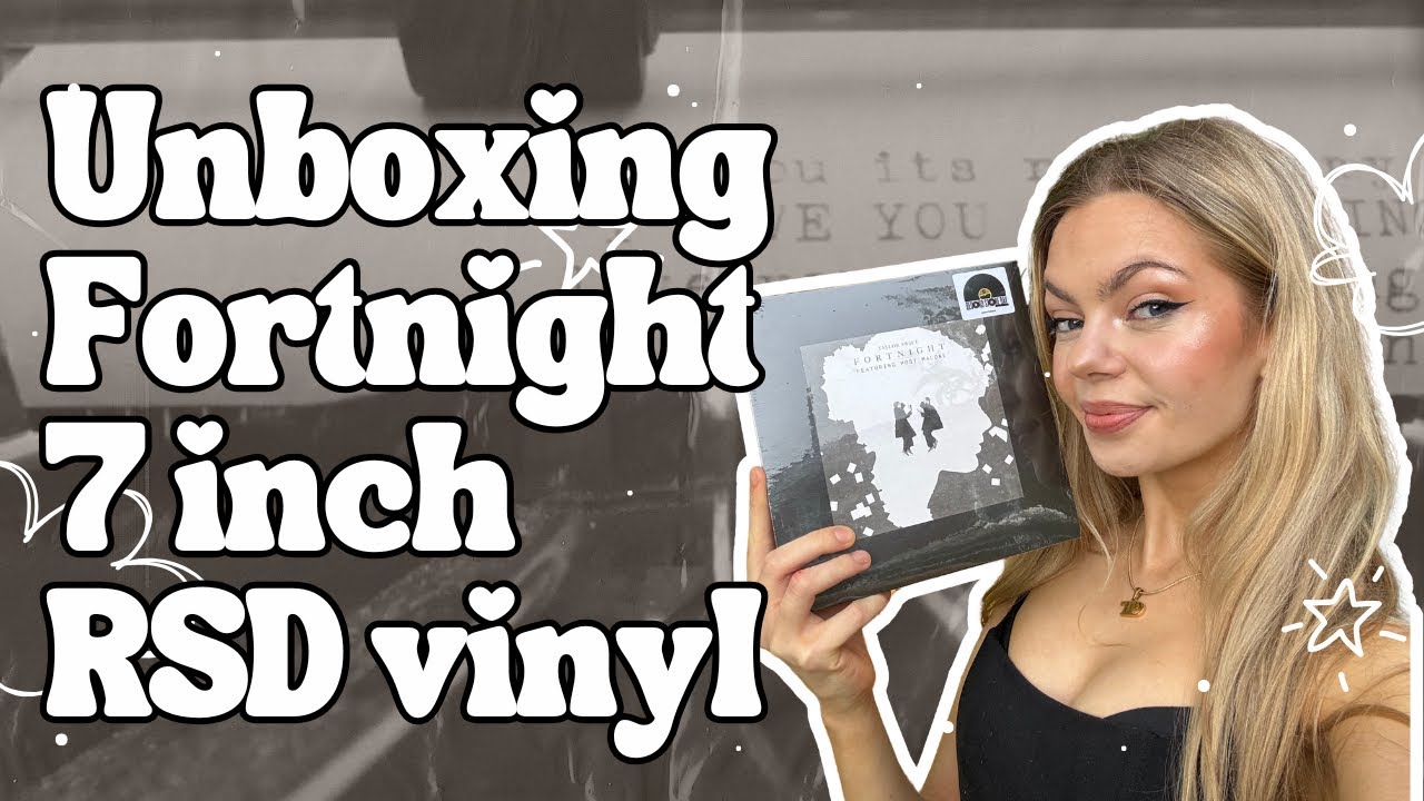 Unboxing Taylor Swift Fortnight 7 Inch Record Store Day 2025 Vinyl