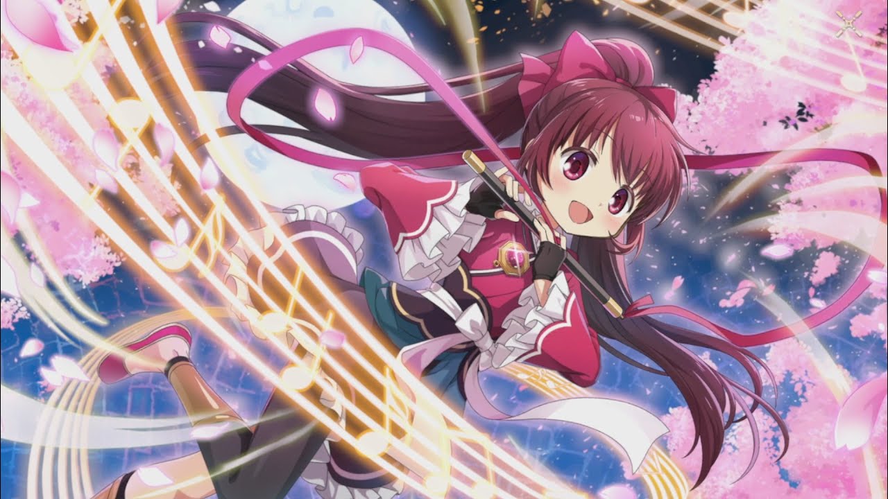 まどドラ】 天音月咲 [桜語り] (CV:内田彩) 必殺技 【魔法少女まどか