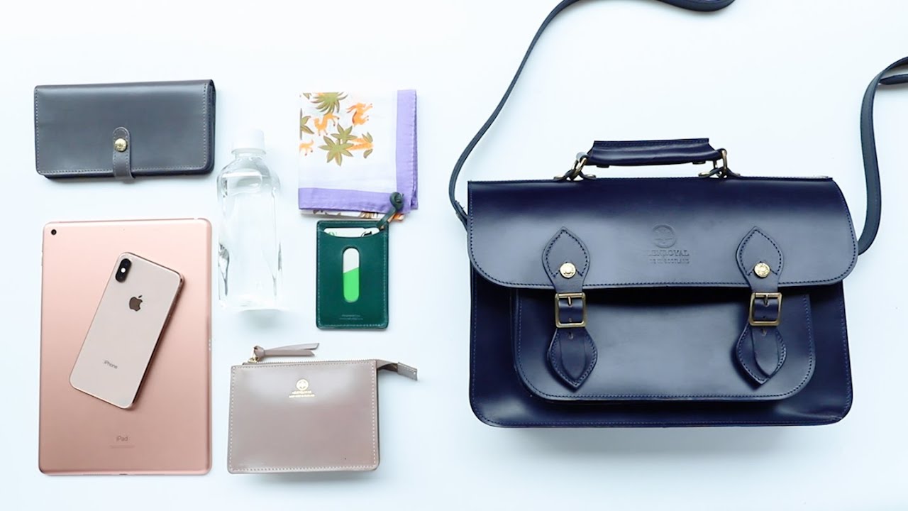 サッチェルバッグ 13インチ｜GLENROYAL（グレンロイヤル） - YouTube