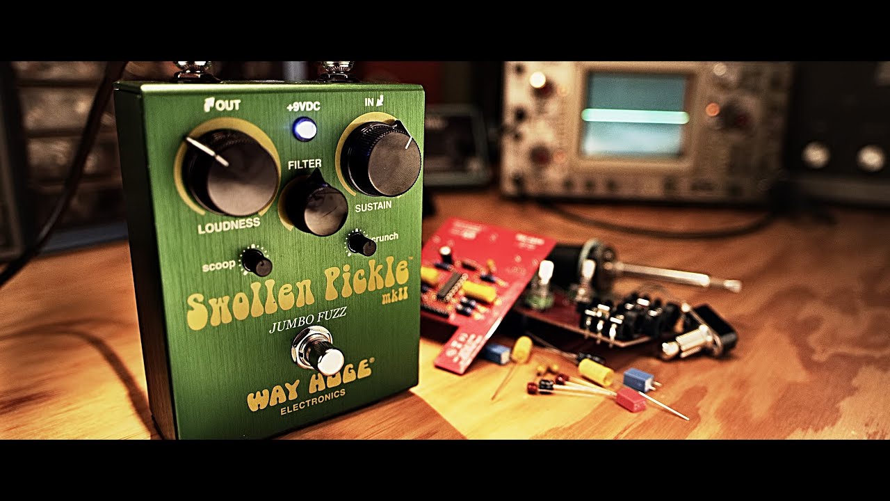 ビッグマフ系極太ファズWAY HUGEのSwollen Pickle – Akihiko Matsumoto