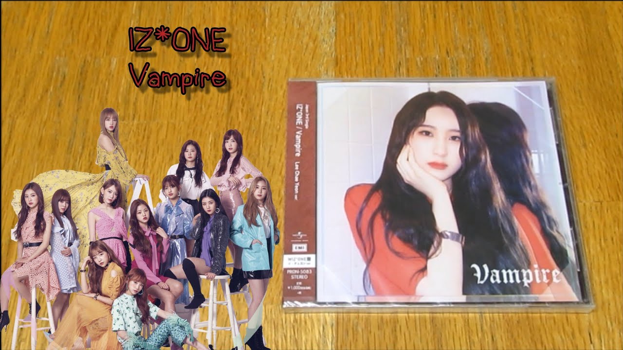Unboxing) IZ*ONE 3rd Japanese Single Album VAMPIRE (Chae Yeon