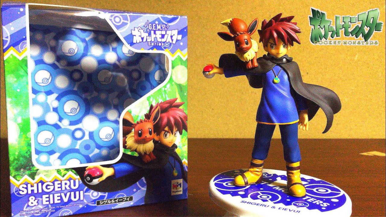 Pokemon G.E.M. Pocket Monster Series SHIGERU&EIEVUI figure review