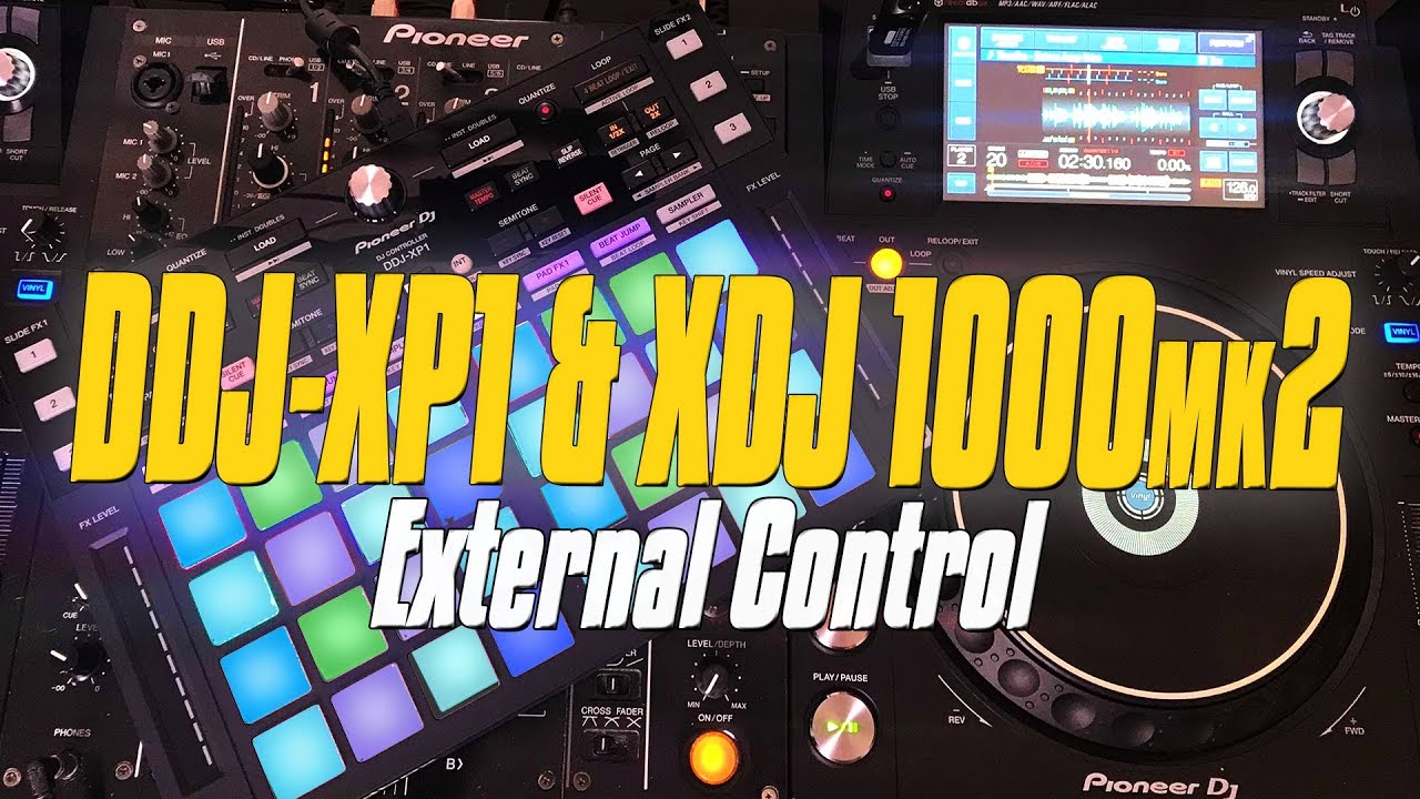 Pioneer DDJ XP1 & XDJ 1000 MK2 - Using Standalone With No PC - YouTube