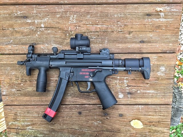 MP5k PDWC Stock on the Zenith Z5p SBR - YouTube