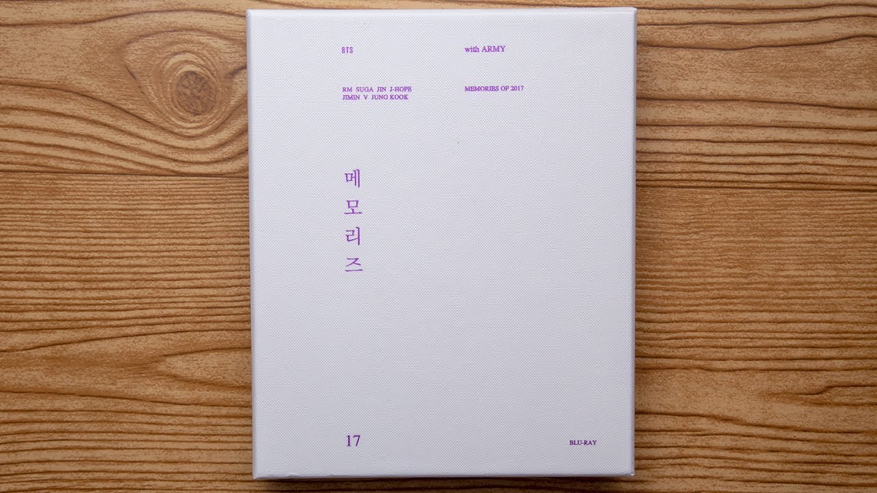 Unboxing | BTS Memories of 2017 (Blu-ray) - YouTube
