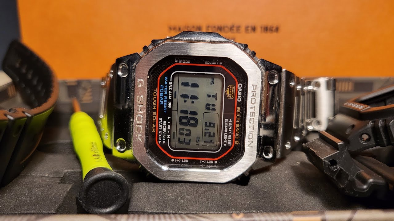 G-SHOCK GW-M5610 MOD to FULL METAL SQUARE | How To Install (Quick