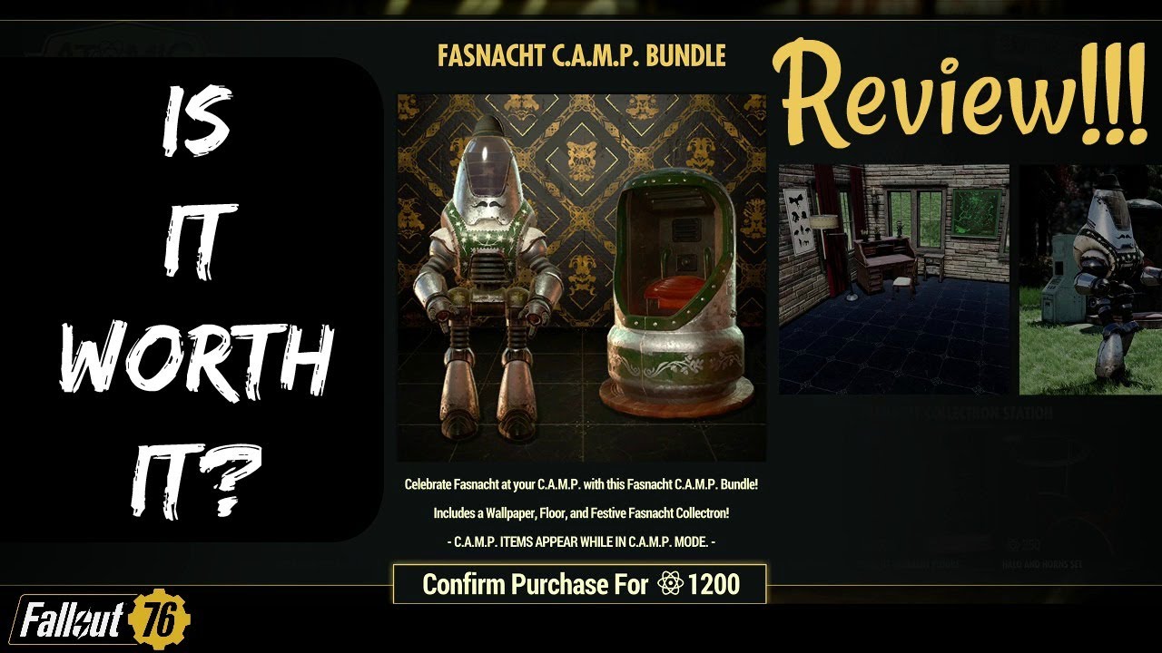 Fallout 76: Fasnacht Camp Bundle! - YouTube