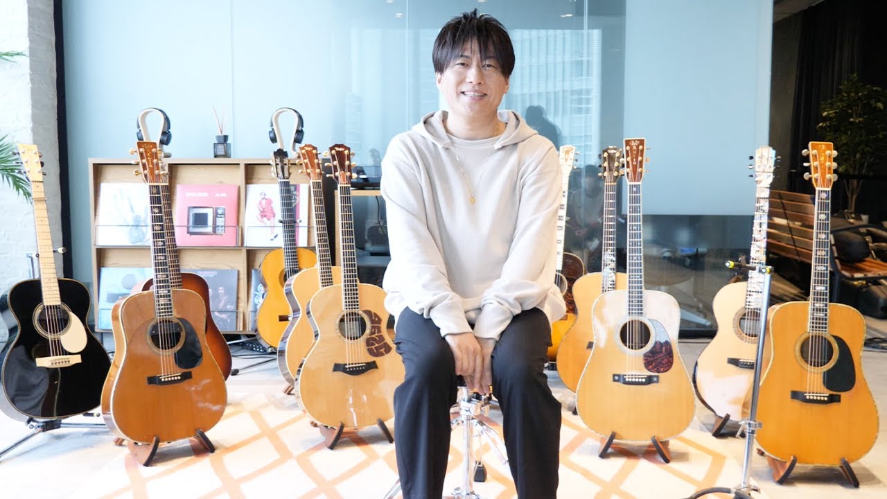 第20回：小渕と黒田】「【超貴重】小渕のギターコレクション！アコギ