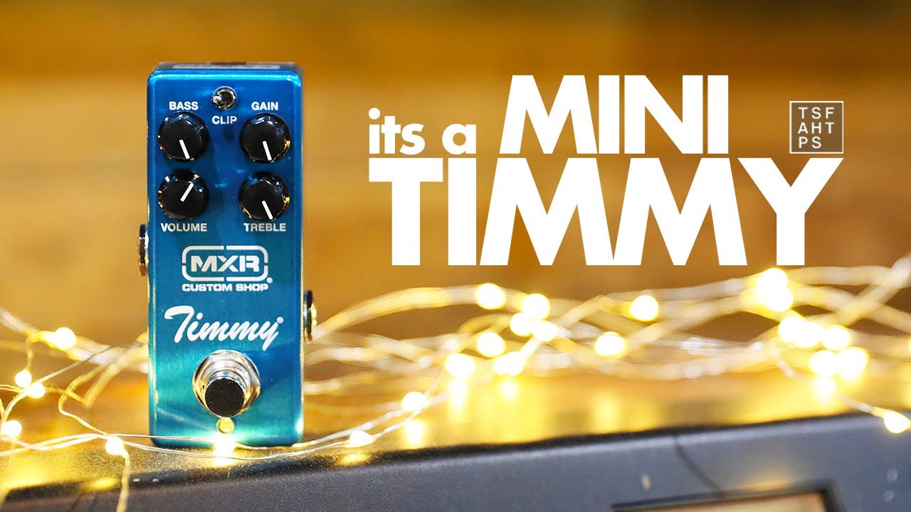 MXR Timmy Overdrive - YouTube