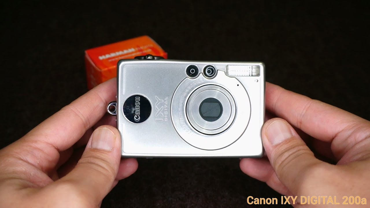 Canon IXY DIGITAL 200a - YouTube