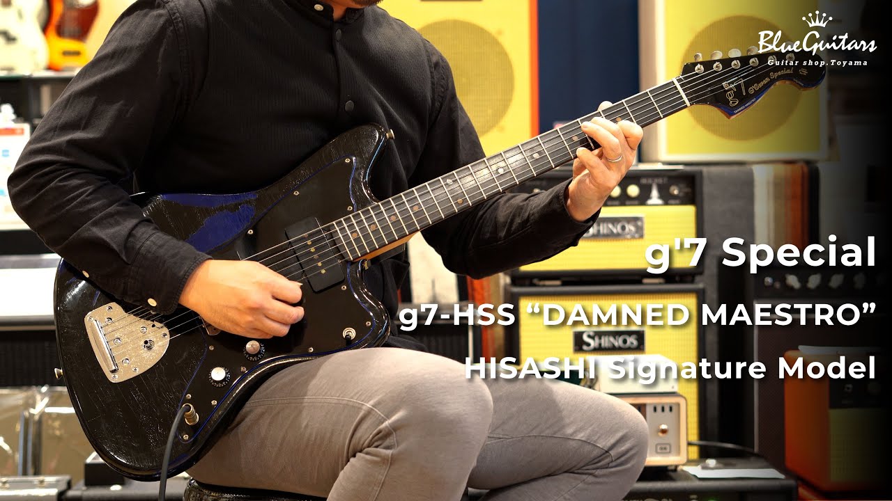g'7 Special g7-HSS “DAMNED MAESTRO” HISASHI Signature Model #22008