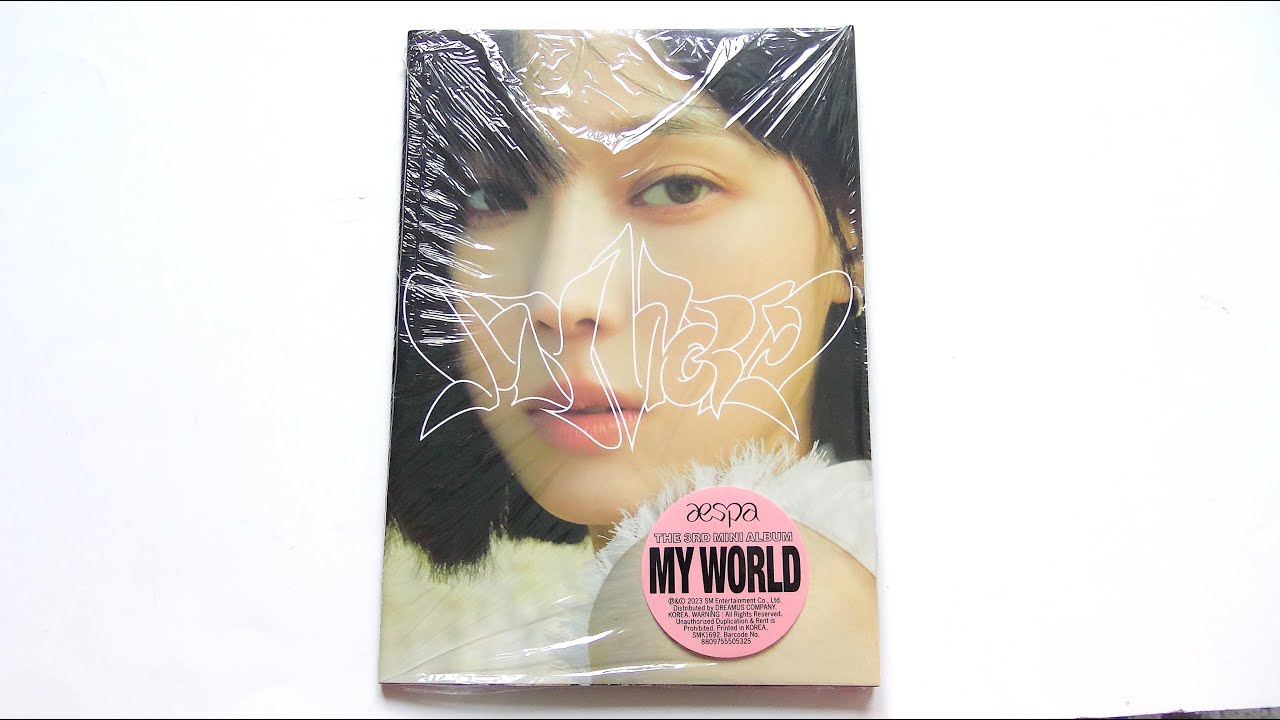 ASMR] Unboxing aespa 에스파 3rd Korean Mini Album My World (Intro
