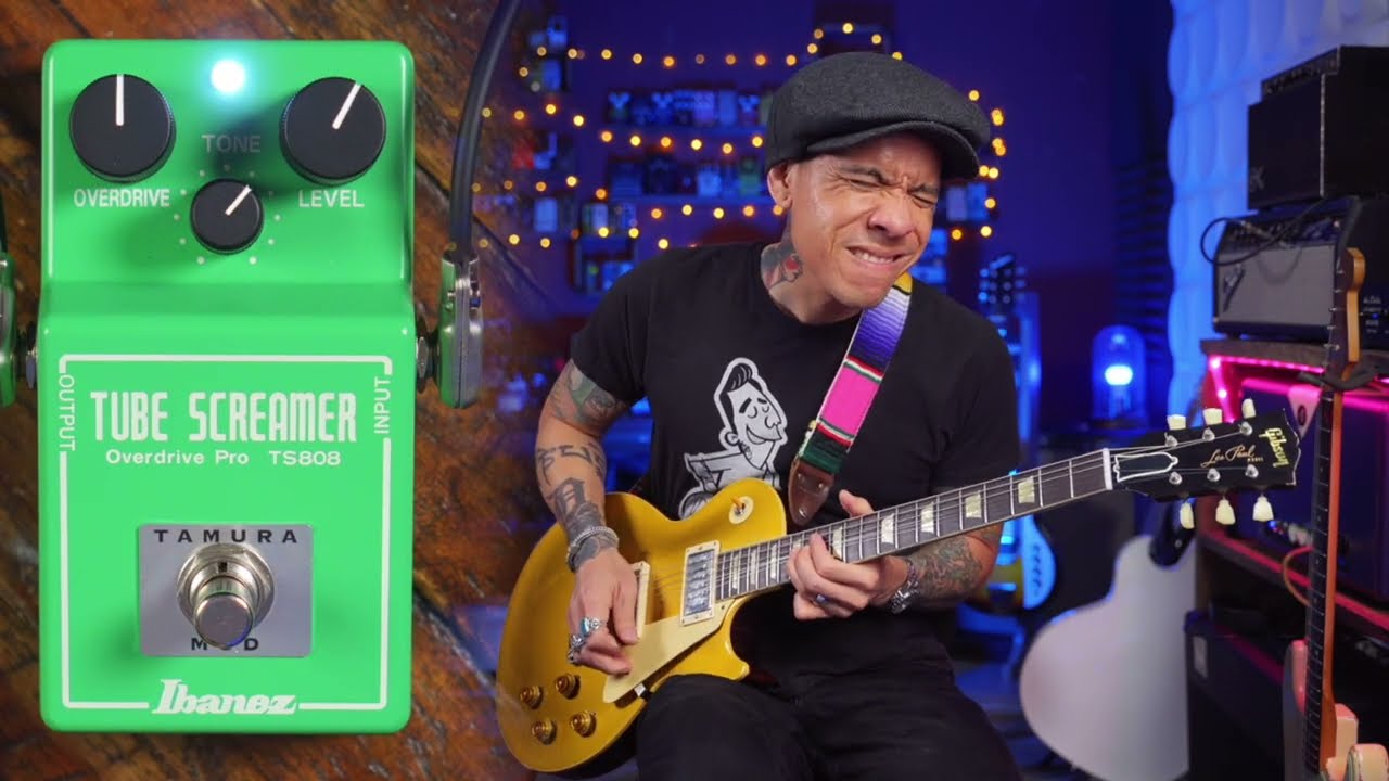 Godlyke Ibanez TS808 Tamura Mod Tube Screamer - YouTube