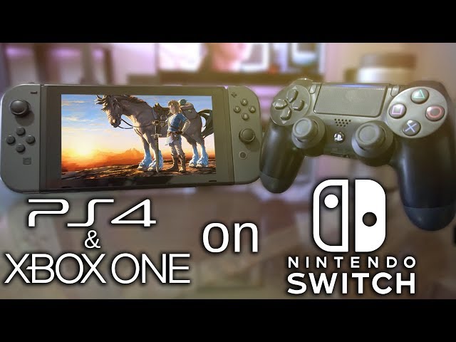 PS4 and Xbox One controllers on Nintendo Switch - YouTube