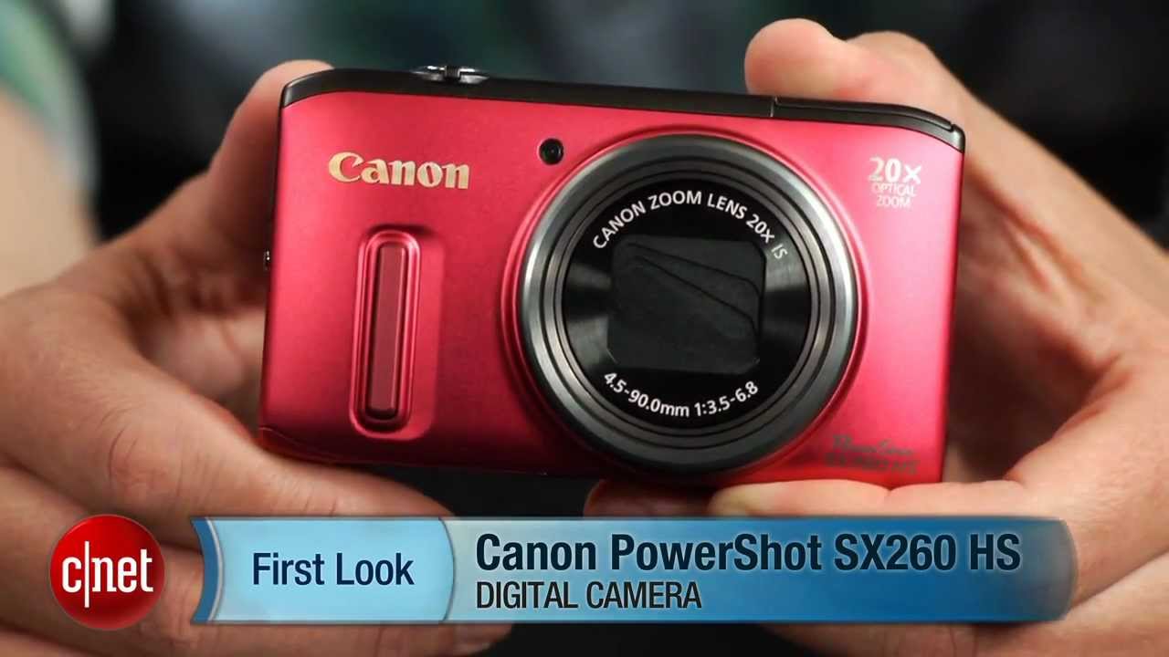 First Look: Canon PowerShot SX260 HS - YouTube