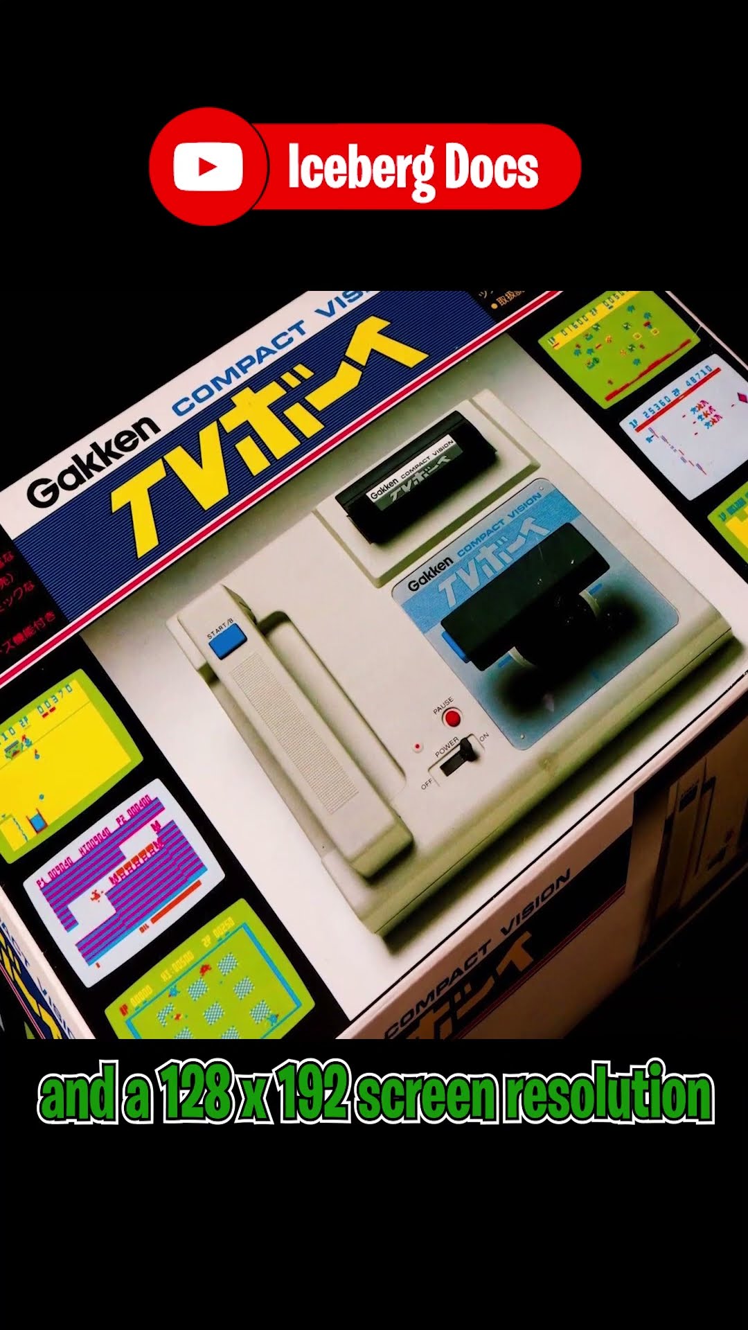 Gakken's Video Compact TV Boy Game Console 🕹️ Documentary - YouTube