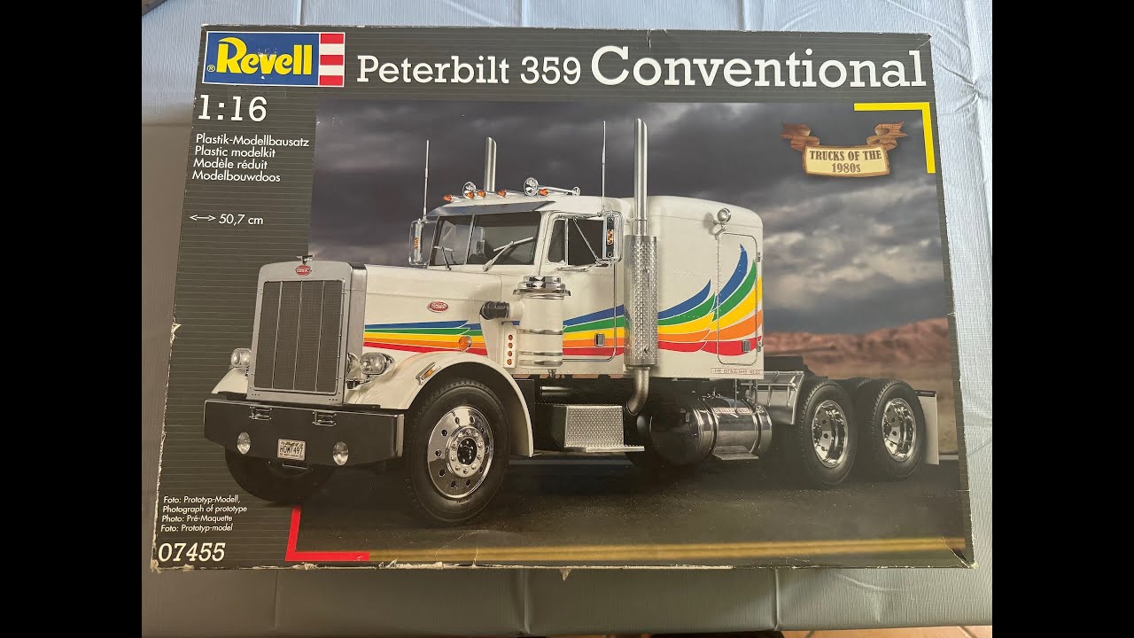Peterbilt 359, MONOGRAM 1/16, 2500 - YouTube