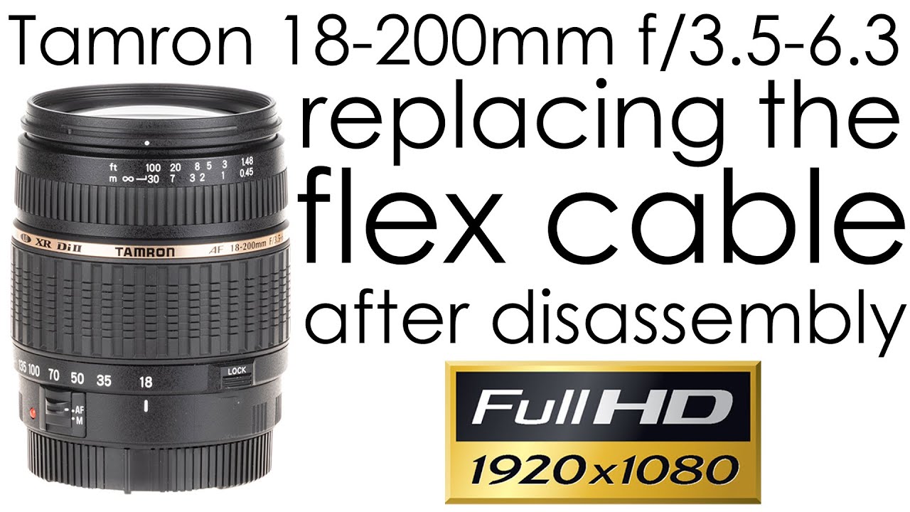 Tamron 18-200mm f/3.5-6.3 XR DI-II LD Aspherical IF macro replace