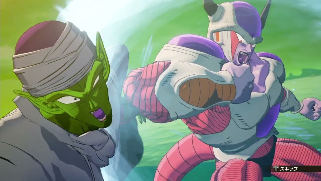 ピッコロVSフリーザ第2形態 | ドラゴンボールZ KAKAROT - YouTube