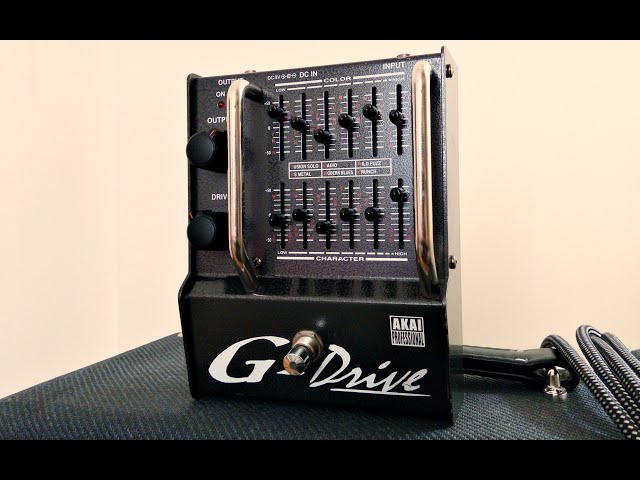 Akai Professional G-Drive D2G Equalized Distortion - Made in Japan