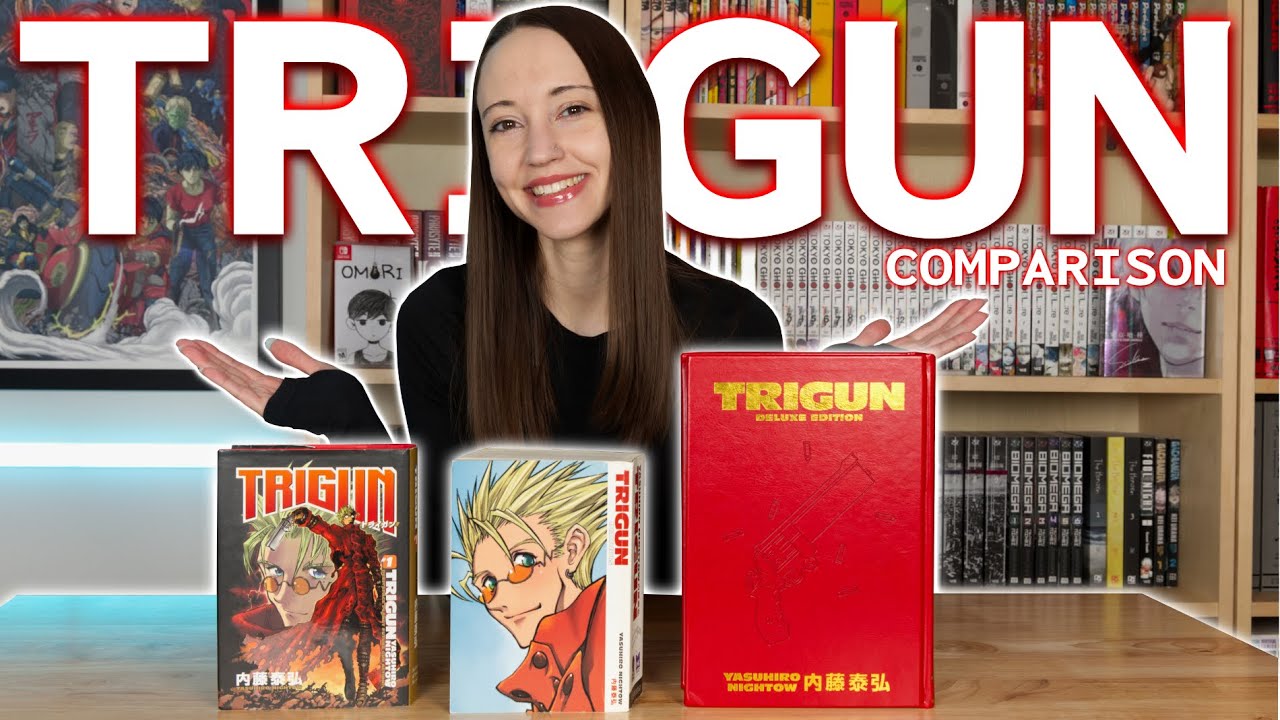 Trigun Manga Comparison - How Do the Trigun Deluxe Editions Stack