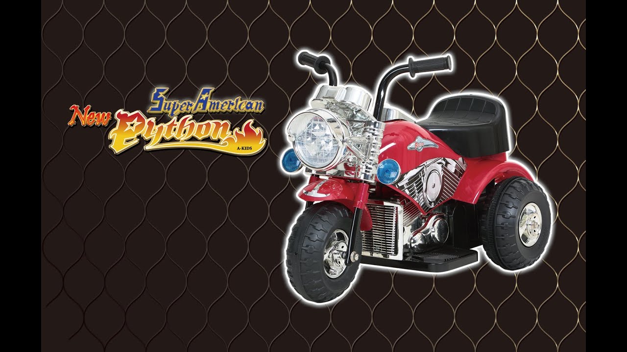 電動バイク スーパーアメリカン ニューパイソンの質感ご案内PVをver2