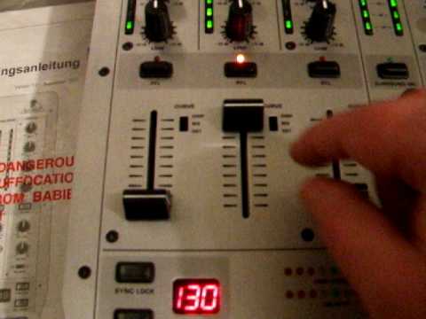 behringer vmx300 video - YouTube