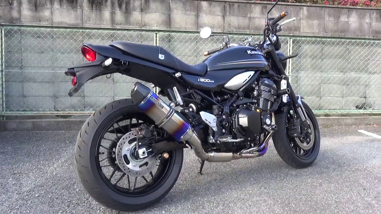 Z900RS マフラーサウンド BMS-R CORSA-EVO2 フルエキ - YouTube
