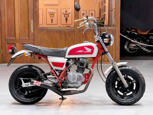 HONDA Ape100 HC07 - ホンダ エイプ100 - ショート管マフラー、VERTEX