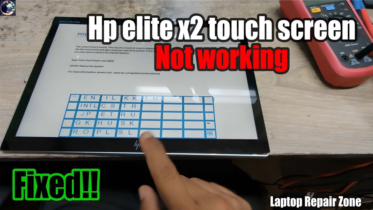HP Elite x2 Touch Screen Not Working – Easy Fix & Troubleshooting