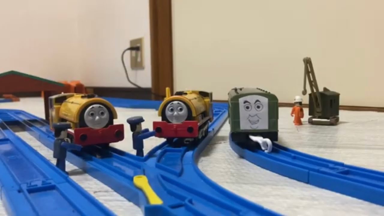 Plarail Thomas Let's get along - YouTube