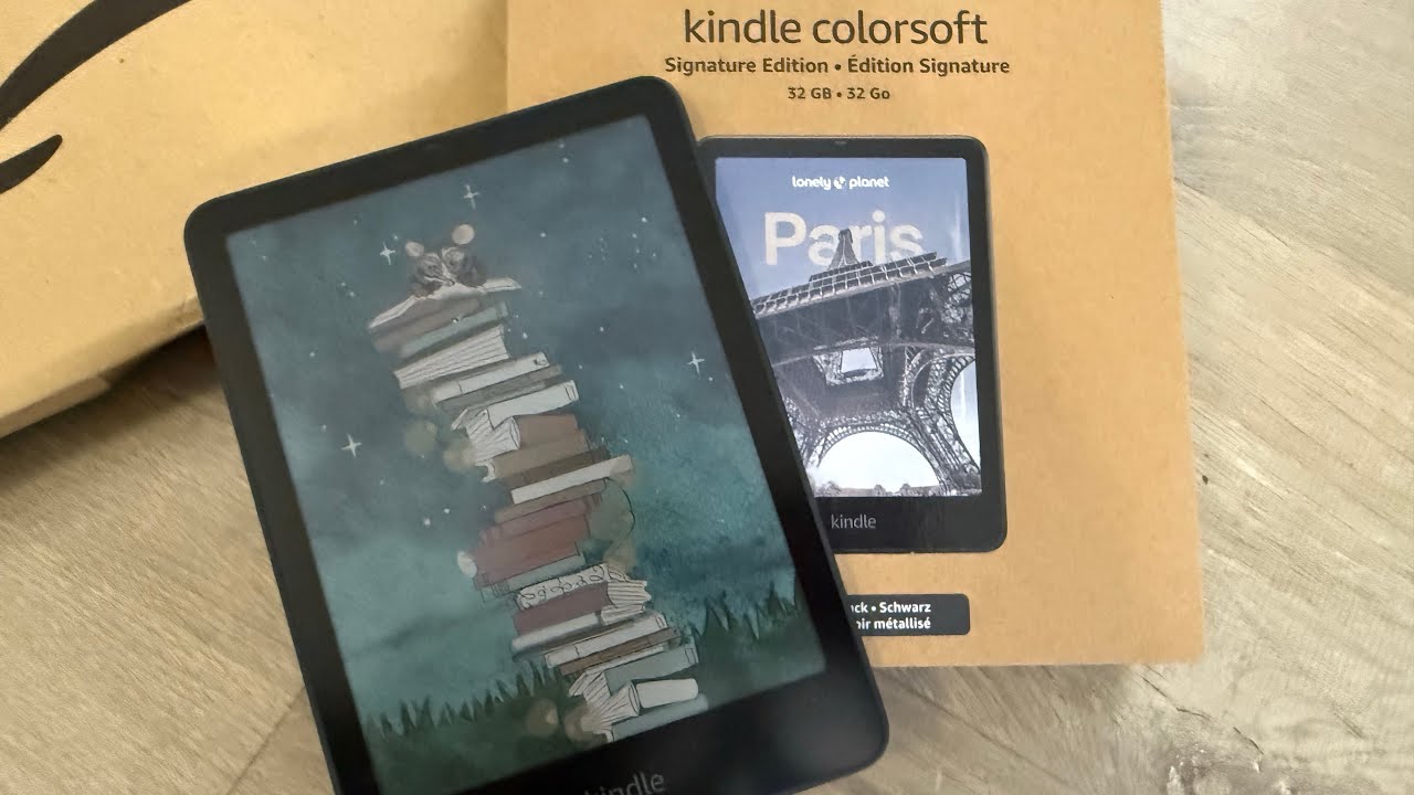 Reads like real paper: Unboxing the Amazon Kindle Colorsoft