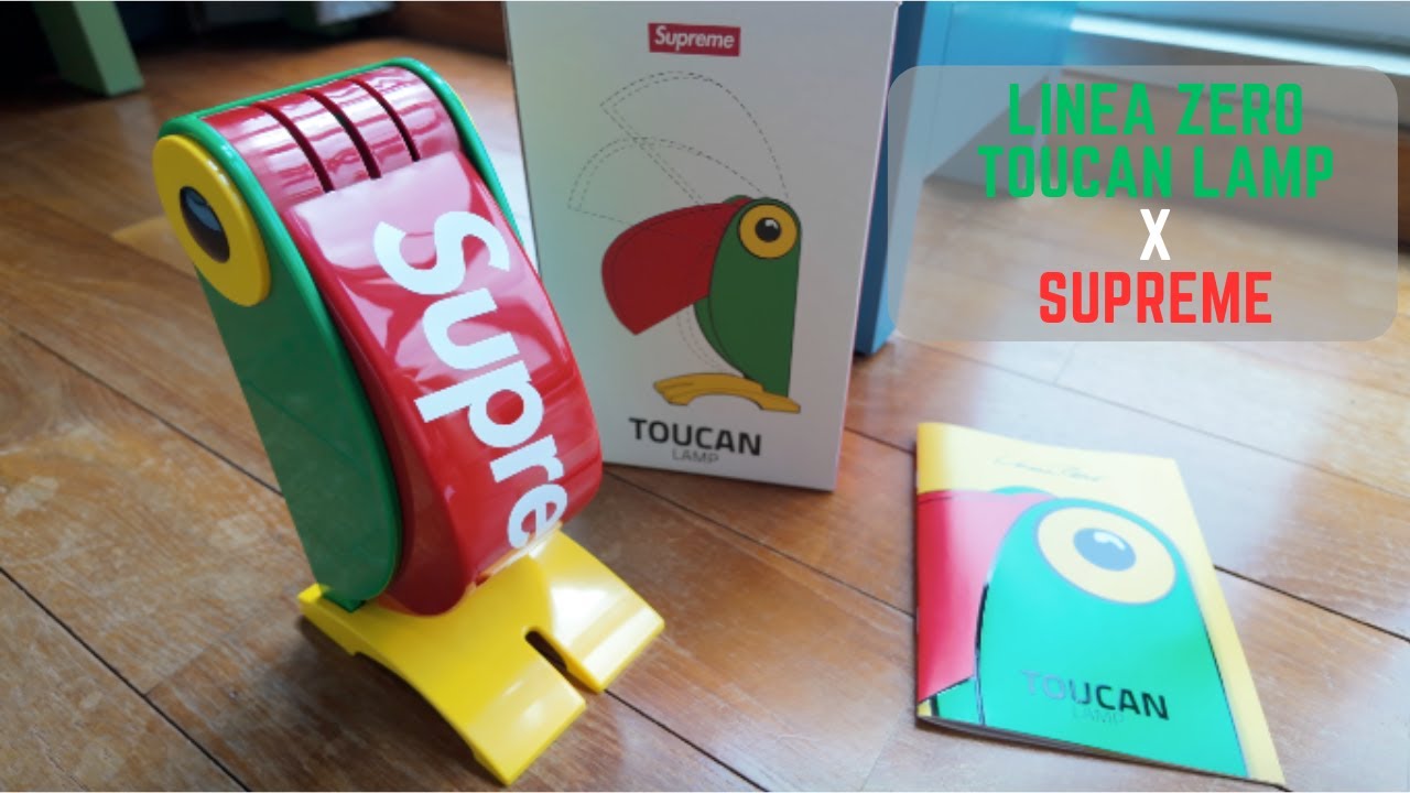 LINEA ZERO TOUCAN LAMP X SUPREME - YouTube