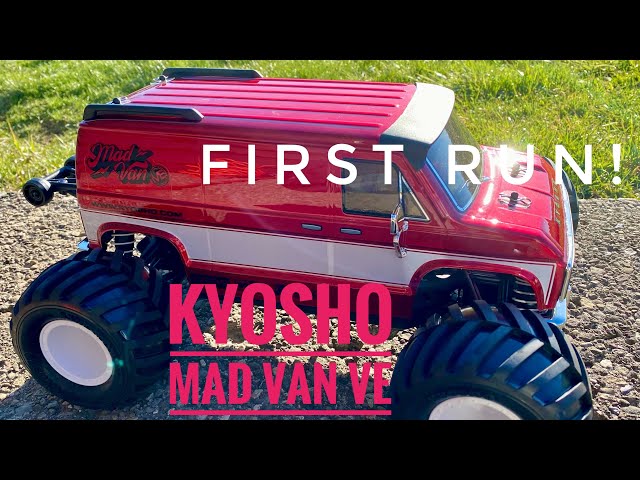 First run of the Kyosho Mad Van VE! - YouTube