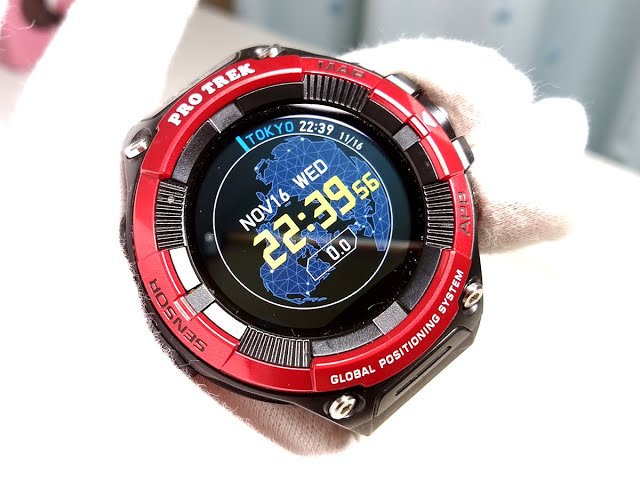 CASIO PRO TREK Smart WSD-F21 HR Smart Outdoor Watch - YouTube